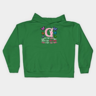 God's Love for You - G is for God and for His Love for You Kids Hoodie